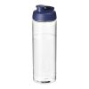 H2O Vibe 850 ml Sportflasche mit Klappdeckel transparent-blau | ohne Werbeanbringung | Nicht verfügbar | Nicht verfügbar