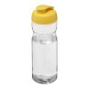 H2O Active® Base Tritan™ 650 ml Sportflasche mit Klappdeckel weiss-gelb