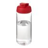 H2O Active® Octave Tritan™ 600-ml-Sportflasche mit Klappdeckel weiss-rot | ohne Werbeanbringung | Nicht verfügbar | Nicht verfügbar