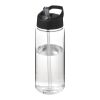 H2O Active® Octave Tritan™ 600 ml Sportflasche mit Ausgussdeckel weiß-schwarz | ohne Werbeanbringung | Nicht verfügbar | Nicht verfügbar