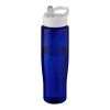 H2O Active® Eco Tempo 700 ml Sportflasche mit Ausgussdeckel weiss-blau | ohne Werbeanbringung | Nicht verfügbar | Nicht verfügbar