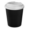 Americano® Espresso Eco 250 ml recycelter Isolierbecher mit auslaufsicherem Deckel schwarz-weiss | ohne Werbeanbringung | Nicht verfügbar | Nicht verfügbar