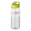 H2O Treble 750 ml Sportflasche mit Ausgussdeckel transparent-limone | ohne Werbeanbringung | Nicht verfügbar | Nicht verfügbar