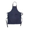 VINGA Tome Schürze aus GRS recyceltem Canvas navy blau