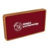 SCX.design P36 5000 mAh kabellose Powerbank mit Leuchtlogo Standard | Mid red-holz | ohne Werbeanbringung | Nicht verfügbar | Nicht verfügbar