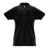 THC MONACO WOMEN. Damen Poloshirt schwarz