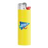 BIC® J26 Feuerzeug Hellgelb | 1-farbiger Siebdruck | Körper-Rückseite (Drücker auf der linken Seite) | 20.00 mm x 50.00 mm