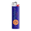 BIC® J23 Feuerzeug marineblau | 1-farbiger Siebdruck | Körper-Vorderseite(Rad rechts) | 16.00 mm x 50.00 mm