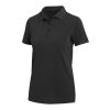 Calgary Poloshirt für Damen im Washed Look, 200 g/m2 Standard | schwarz | XXL | ohne Werbeanbringung | Nicht verfügbar | Nicht verfügbar | Nicht verfügbar