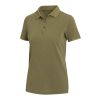 Calgary Poloshirt für Damen im Washed Look, 200 g/m2 Standard | Forest Green2 | XL | ohne Werbeanbringung | Nicht verfügbar | Nicht verfügbar | Nicht verfügbar