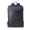 DIVERGENT BACKPACK I. Laptop-Rucksack bis zu 15.6'' aus Denim und PU Dunkelblau | ohne Werbeanbringung | Nicht verfügbar | Nicht verfügbar | Nicht verfügbar