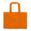 CAMDEN. Tragetasche aus Baumwolle (50%), recycelter Baumwolle (30%) und polyester (20% rPET) (280 g/m²) Orange | ohne Werbeanbringung