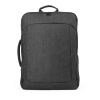 ALEXANDRIA. 2-in-1-Rucksack für 15.6"-Laptop aus 600D Polyester Dunkelgrau | ohne Werbeanbringung | Nicht verfügbar | Nicht verfügbar | Nicht verfügbar