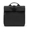 AZORES COOLER. PU-Thermotasche mit Rollverschluss und PEVA-Isolierung (7L) schwarz