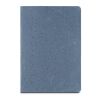 COFFEEPAD SEMI-RIGID. Notizbuch A5 mit semi-flexiblem Cover aus Kaffeeschalenverwertung (65%) Blau | ohne Werbeanbringung | Nicht verfügbar | Nicht verfügbar | Nicht verfügbar