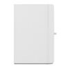 ANNE SUB. A5 Notizbuch aus recyceltem 300D-Polyester (100% rPET), ideal für die Sublimationspersonalisierung transparent klar | ohne Werbeanbringung | Nicht verfügbar | Nicht verfügbar | Nicht verfügbar
