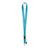 ANQUETIL. Lanyard aus Polyester Schwarz | ohne Werbeanbringung | Nicht verfügbar | Nicht verfügbar | Nicht verfügbar