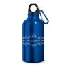 LANDSCAPE S. Aluminium-Sportflasche mit Karabiner 400 ml Rosa | ohne Werbeanbringung | Nicht verfügbar | Nicht verfügbar | Nicht verfügbar