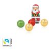3D Präsent "LKW" mit Lindt Minis und Nikolaus bunt | ohne Werbeanbringung | Ritter SPORT Schokowürfel