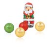3D Präsent "Schiff" mit Lindt Minis und Nikolaus bunt | ohne Werbeanbringung | Ritter SPORT Schokowürfel