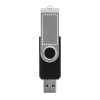 CLAUDIUS 4GB. USB-Stick 4 GB mit Metallclip schwarz | 4 GB | ohne Werbeanbringung | Nicht verfügbar | Nicht verfügbar | Nicht verfügbar