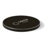 JOULE. Chnelles 10W wireless Ladegerät aus 100 % recyceltes ABS (100% rABS) und 100 % recyceltes Aluminium (100% rAL) schwarz