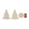 PINERY. Zerlegbarer Weihnachtsbaum aus Holz zum Bemalen Naturhell | ohne Werbeanbringung | Nicht verfügbar | Nicht verfügbar | Nicht verfügbar