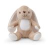 BUGS. Plüschtier aus Polyester in Form eines Hasen, mit Stoff, der sich zur Personalisierung eignet Beige | ohne Werbeanbringung | Nicht verfügbar | Nicht verfügbar | Nicht verfügbar