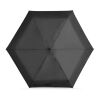 EMMA. Kompakter 19-Zoll-Mini-Regenschirm aus Pongee 190T schwarz