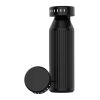 Timeos Trinkflasche aus recy.Edelstahl, 690 ml. Mit LED-Erinnerung Schwarz | ohne Werbeanbringung | Nicht verfügbar | Nicht verfügbar | Nicht verfügbar