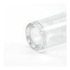 Adige 500 Glasflasche 560ml, mit silbernem Deckel Durchsichtig