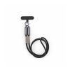 Marconi 2-in-1 Kabel & Handykette, recy. PET, USB-C auf USB-C, 60 W Schwarz
