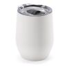 Tigris Reisebecher recy.Edelstahl, 320 ml. Doppelwandig mit Deckel Weiß | ohne Werbeanbringung | Nicht verfügbar | Nicht verfügbar | Nicht verfügbar