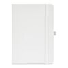 Dumas A5 Notizbuch aus recy.PU.Hardcover.70g/m². 160 Seiten, FSC®-zertifiziert Weiß