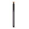 Thoreau Rollerball aus recy. Aluminium, blau, Dokumental®-Gel-Tinte 0,6km Marl Grey