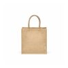 Nuptse Einkaufstasche aus Jute, 34cm Henkel Natur