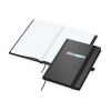 Notizbuch Hardcover Black-Book Ausstattung schwarz Schwarz | ohne Werbeanbringung | Punktraster | Siebdruck-Digital inkl.