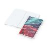 Notizbuch Copy-Book Umfang klein Karton-Softcover individuell bedruckt 94 × 152 mm | ohne Werbeanbringung | matt | 94 × 152 mm / Winkelkaro