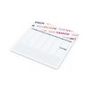 Haftnotiz-Mousepad Haftnotizblock extra groß 203 × 217 mm | Nicht verfügbar | ohne Werbeanbringung | Wochenplaner + Werbung am Kopf