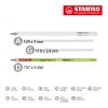 STABILO Grafitstift 3-kant weiß weiß | ohne Werbeanbringung