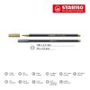 STABILO Pen 68 metallic Fasermaler silber | ohne Werbeanbringung