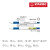 STABILO concept image Kugelschreiber 2-farbiger Tampondruck | ohne Werbeanbringung