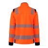 Softshell-Sicherheitsjacke mit abnehmbaren Ärmeln, 300 g/m² orange-marineblau | 2XL | Nicht verfügbar | Nicht verfügbar