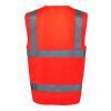 Warnweste mit Reißverschluss, 120 g/m² orange | M | Nicht verfügbar | Nicht verfügbar