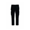 Zweifarbige Herren-Arbeitshose, 245 g/m² schwarz | 52 DE