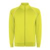 Valier Kinder Sweatshirt mit durchgehendem Reißverschluss Fluor Yellow | 12