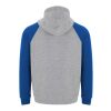 Badet zweifarbiger Kapuzenpullover für Kinder  heather grau-royalblau | 3/4