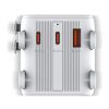Xoopar Luggie GaN Weltreise-Adapter-Trolley Weiss | 1-farbiger Tampondruck | Vorderseite | 25 mm x 10 mm