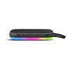 Aqiila Soundbird CM Bluetooth-Lautsprecher 30 W mit RGB-Beleuchtung Schwarz