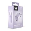 2WC20 I Fresh & Rebel USB-C Mini Charger USB-C PD // 20W Transparent Lila | ohne Werbeanbringung | Nicht verfügbar | Nicht verfügbar